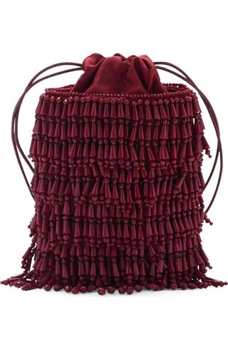 Image may contain Accessories Bag Handbag Woven and Purse