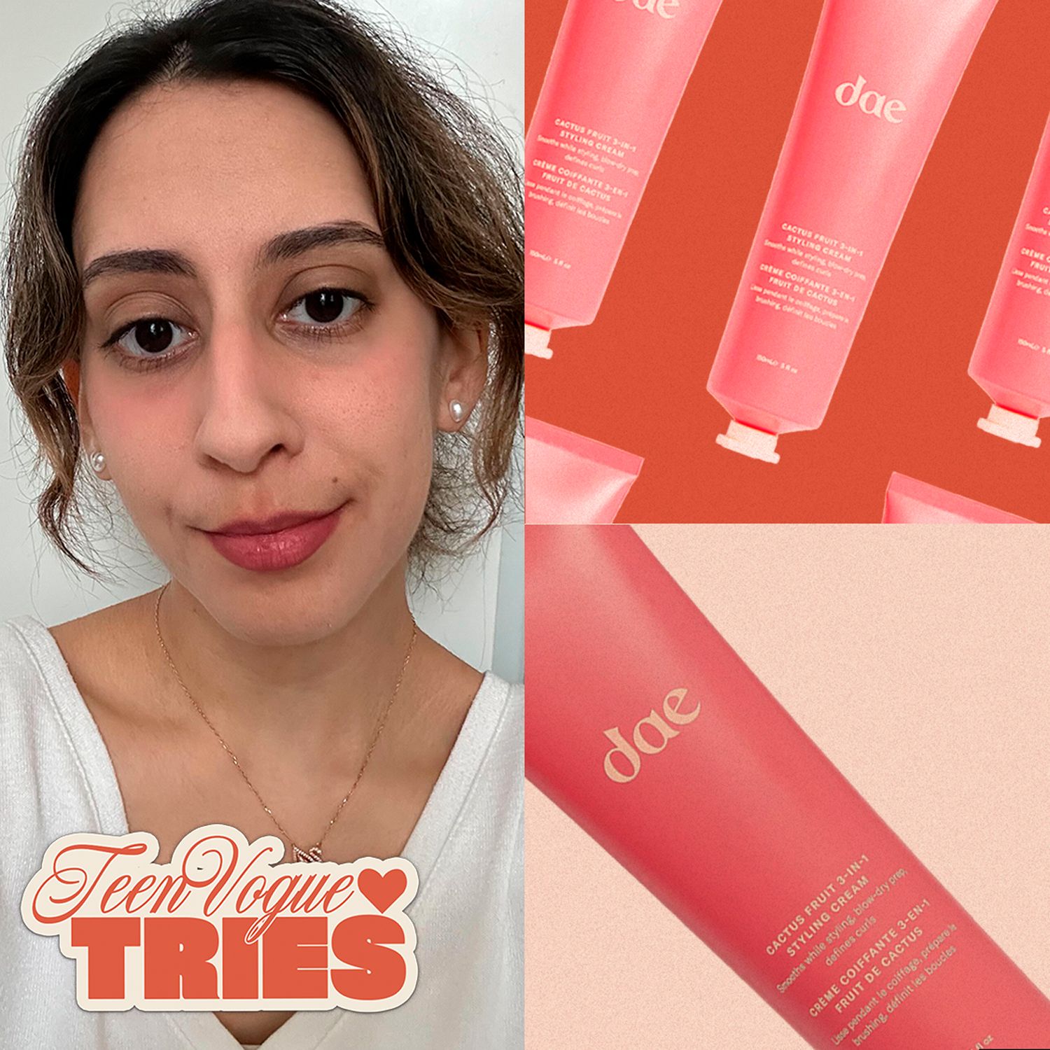 Dae Cactus Fruit 3-in-1 Styling Cream and Taming Wand Review: Teen Vogue Tries