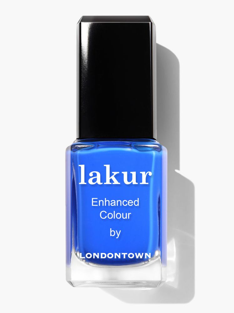 Image may contain: Cosmetics, Bottle, Perfume, and Nail Polish