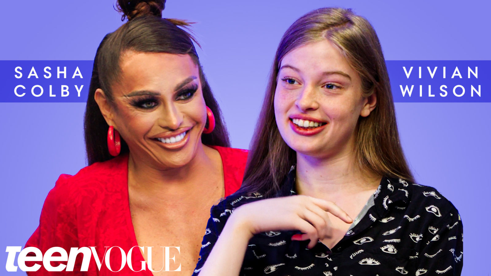 Vivian Wilson Meets Her Favorite Drag Queen Sasha Colby