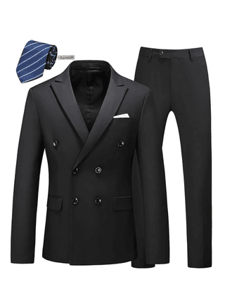 Image may contain Clothing Formal Wear Suit Coat Blazer Jacket Accessories Tie Tuxedo and Pants